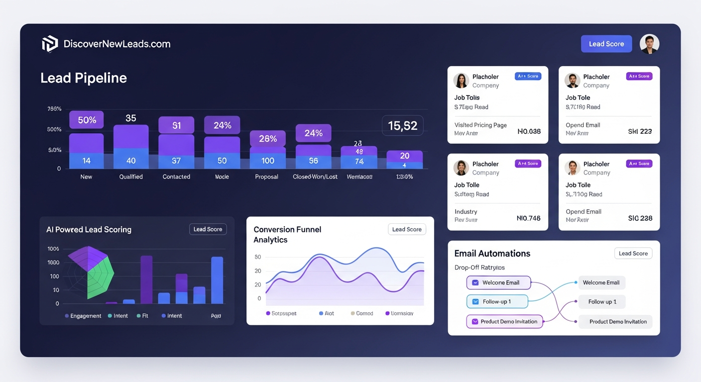 DiscoverNewLeads - Lead Gathering CRM