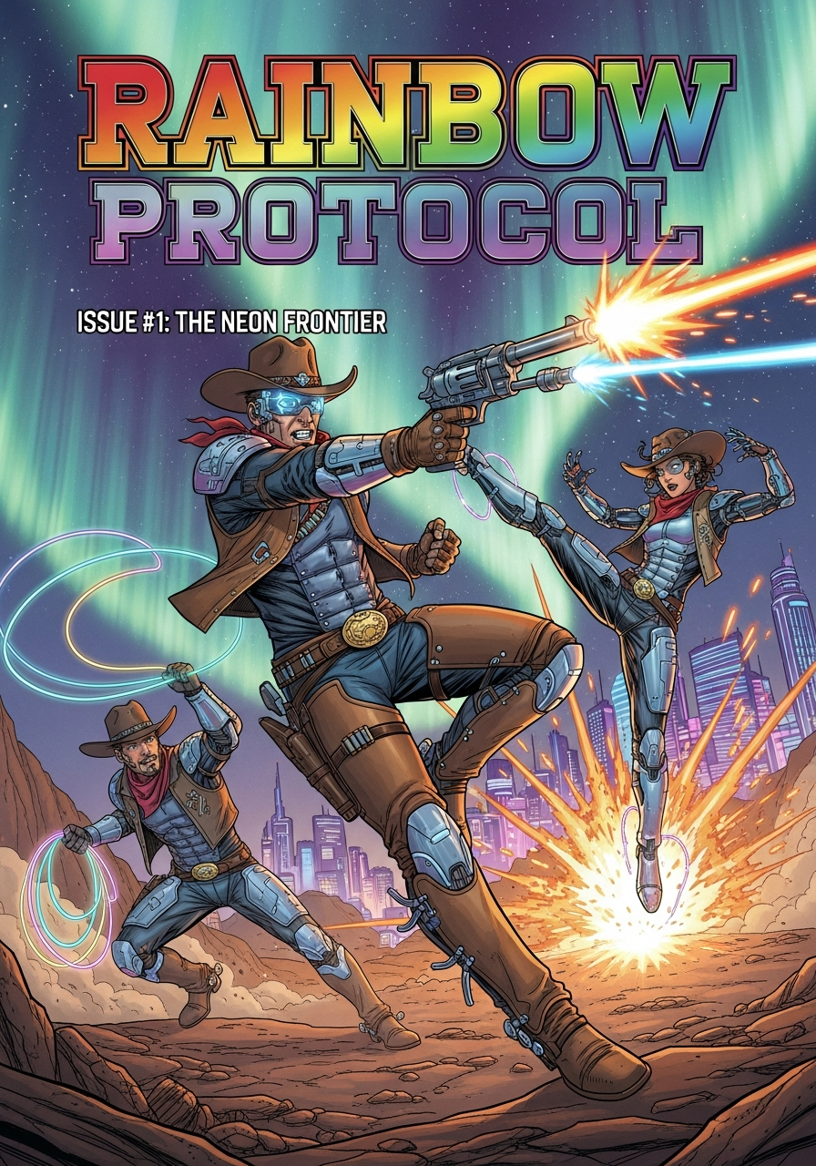 Issue #8 - Rainbow Posse Rising