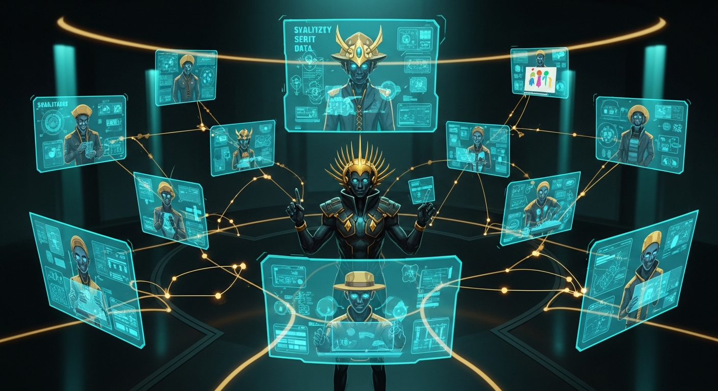 The Command Center - All agents connected